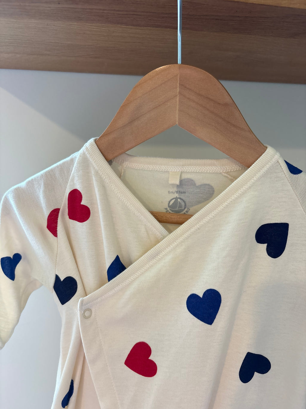 Petit Bateau - boxpakje hartjes - 6M