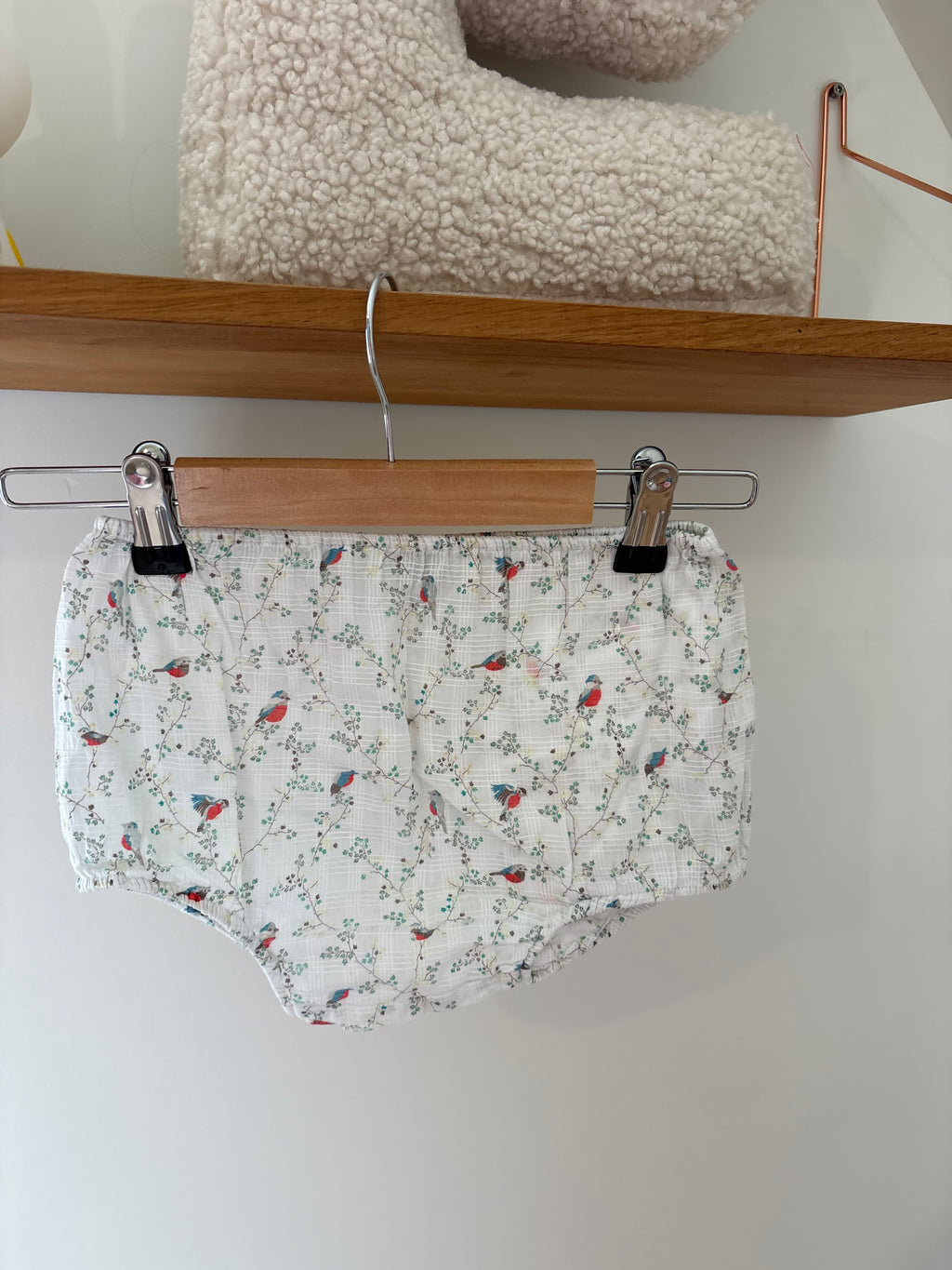 Bonton - bloomer broekjes vogel - 18M