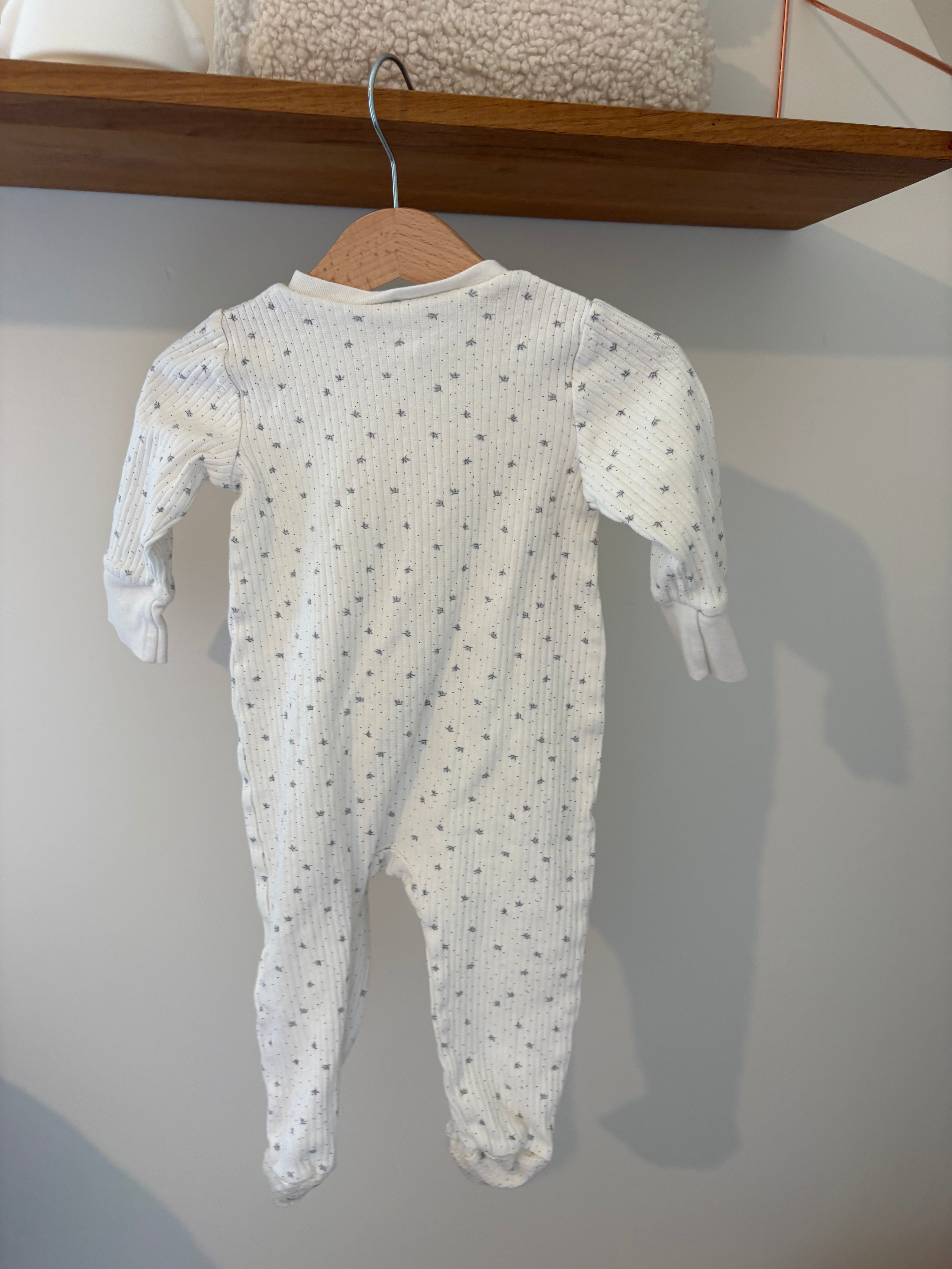 Zara - witte pyjama met motief - 74