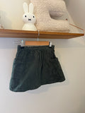 Next - Corduroy groen rokje - 104