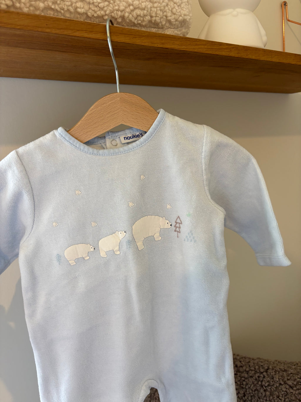 Noukies - pyjama blauw - 74