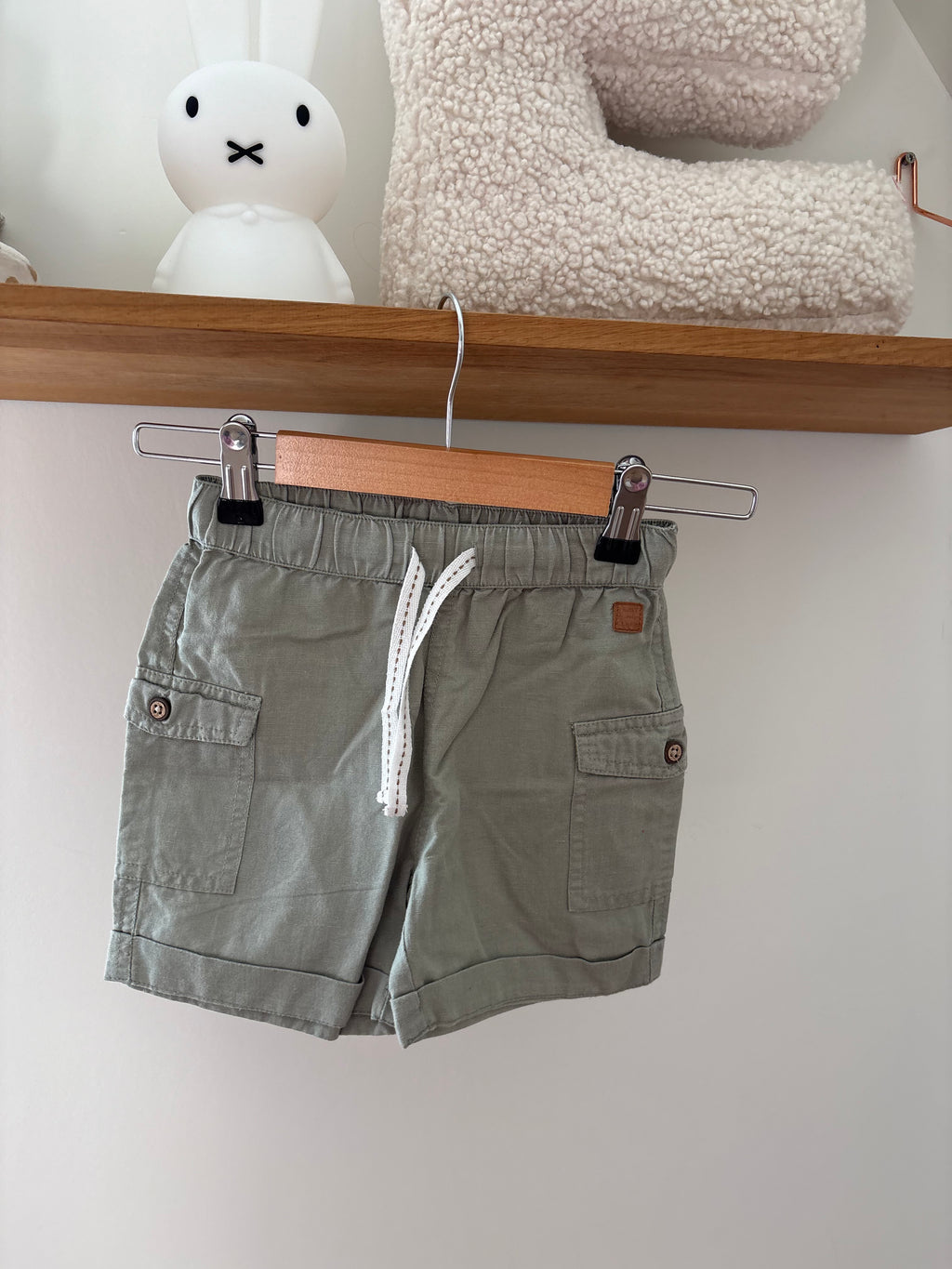 Hust & Claire - groene short - 104