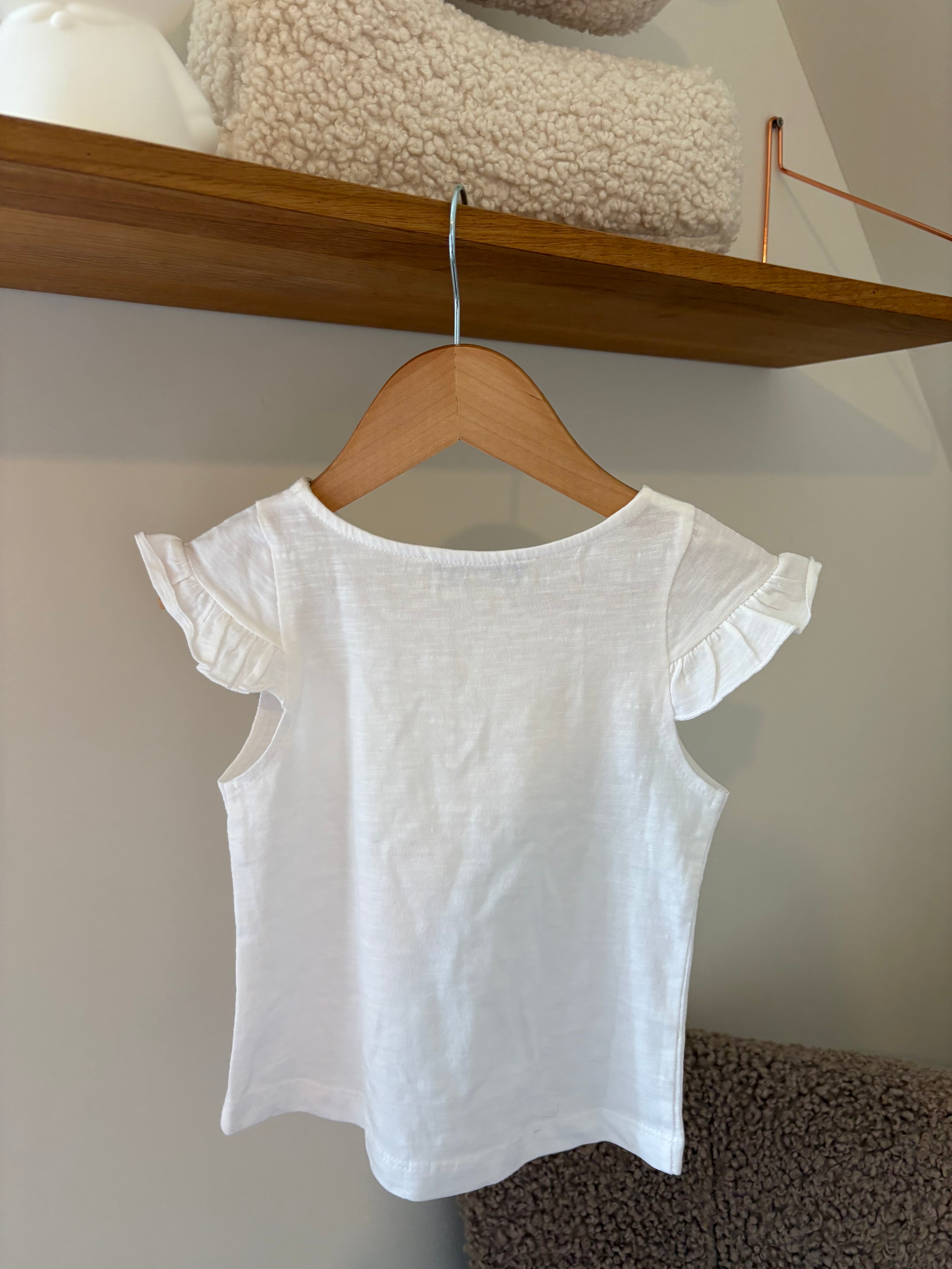 Buissoniere - tshirt wit - 2Y