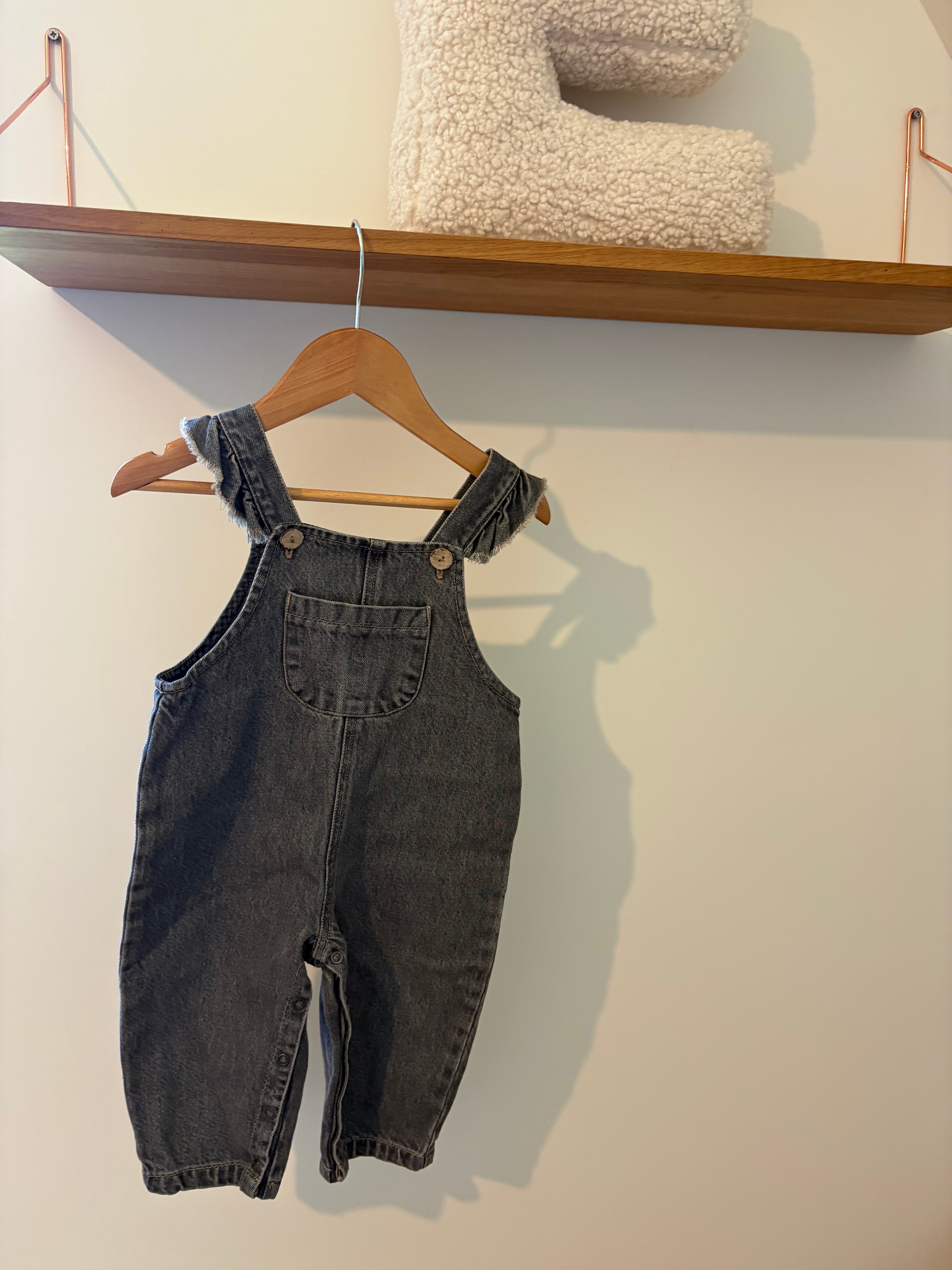 Play Up - jumpsuit grijs - 12M