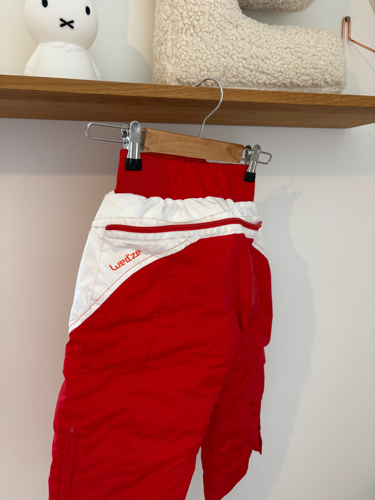 Wedze - skibroek rood - 2Y