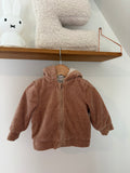 Hema - teddy vestje met fleece - 74