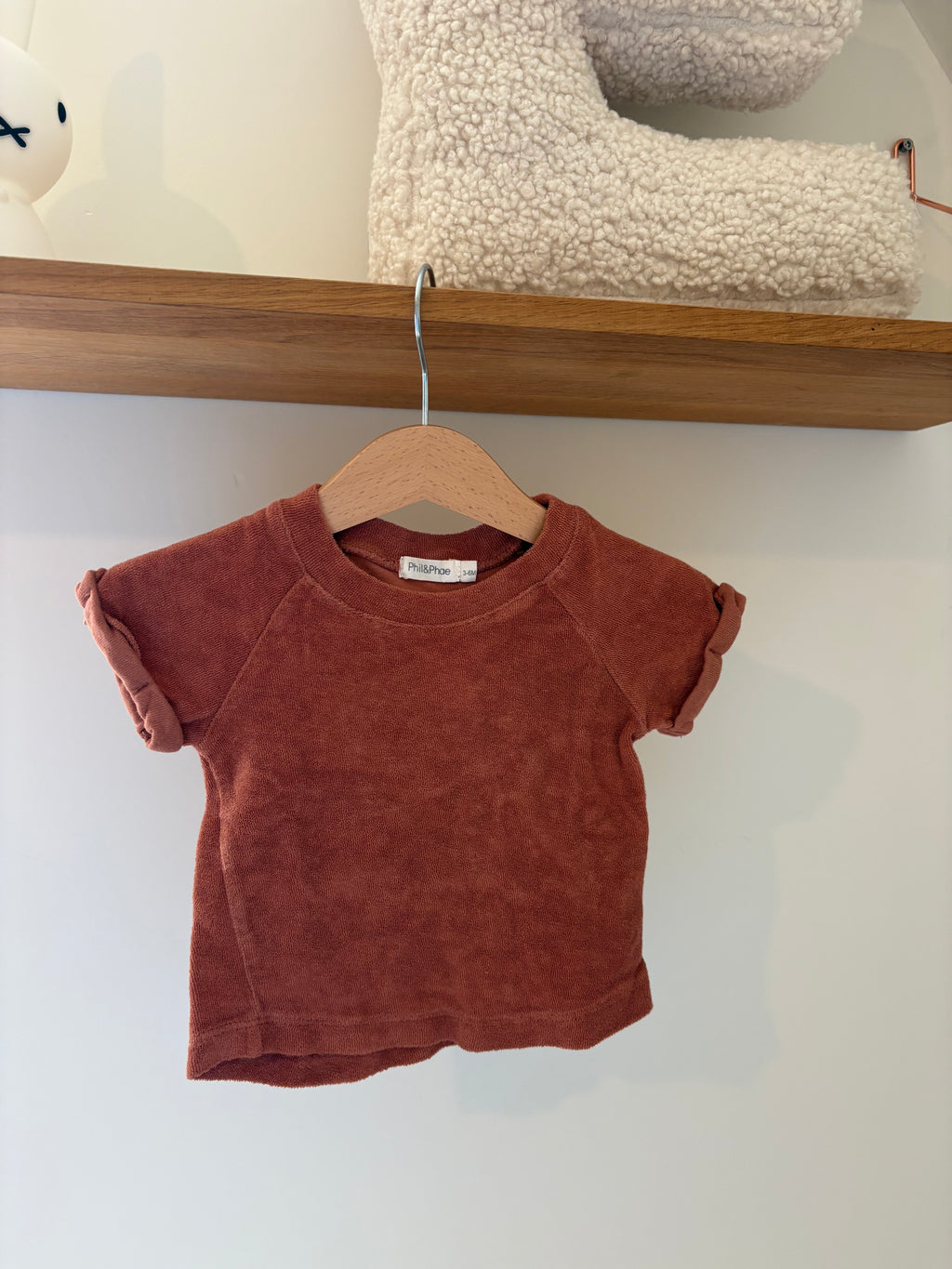 Phil&Phae - tshirt badstof - 3/6M