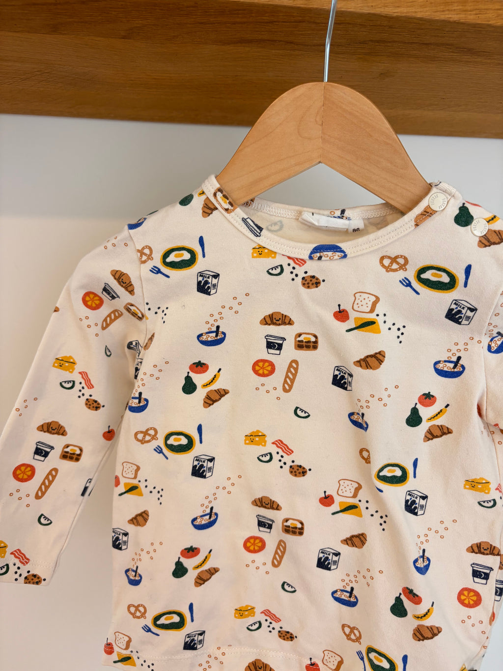 Feetje - leuke tshirt lange mouwen - 86