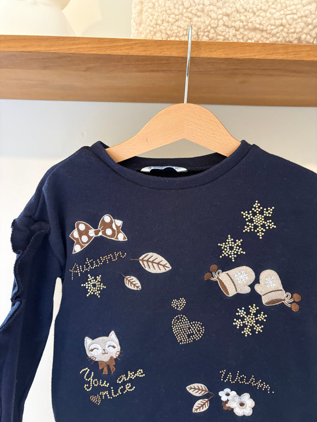 Mayoral - blauwe sweater -110