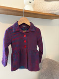 Bel&Bo - blazertje blauw & rood - 104