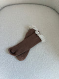 Kousjes bruin - 3/4