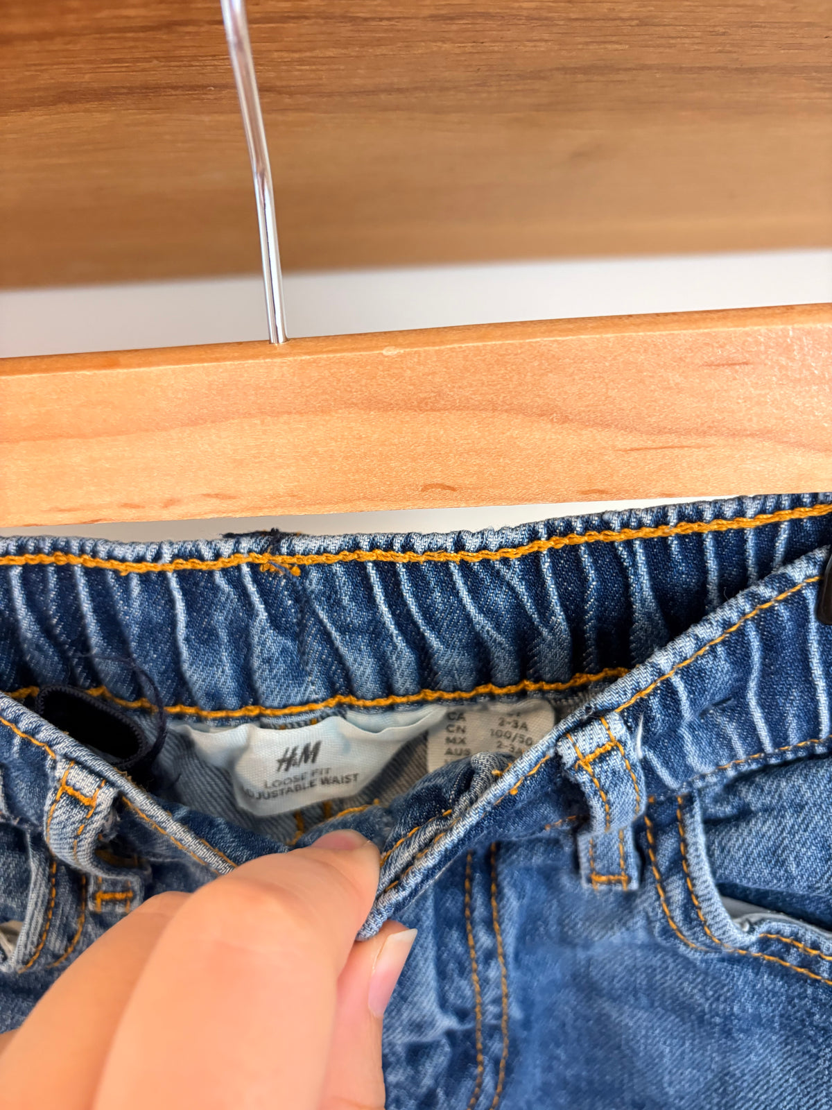 H&M - jeans loose fit - 98