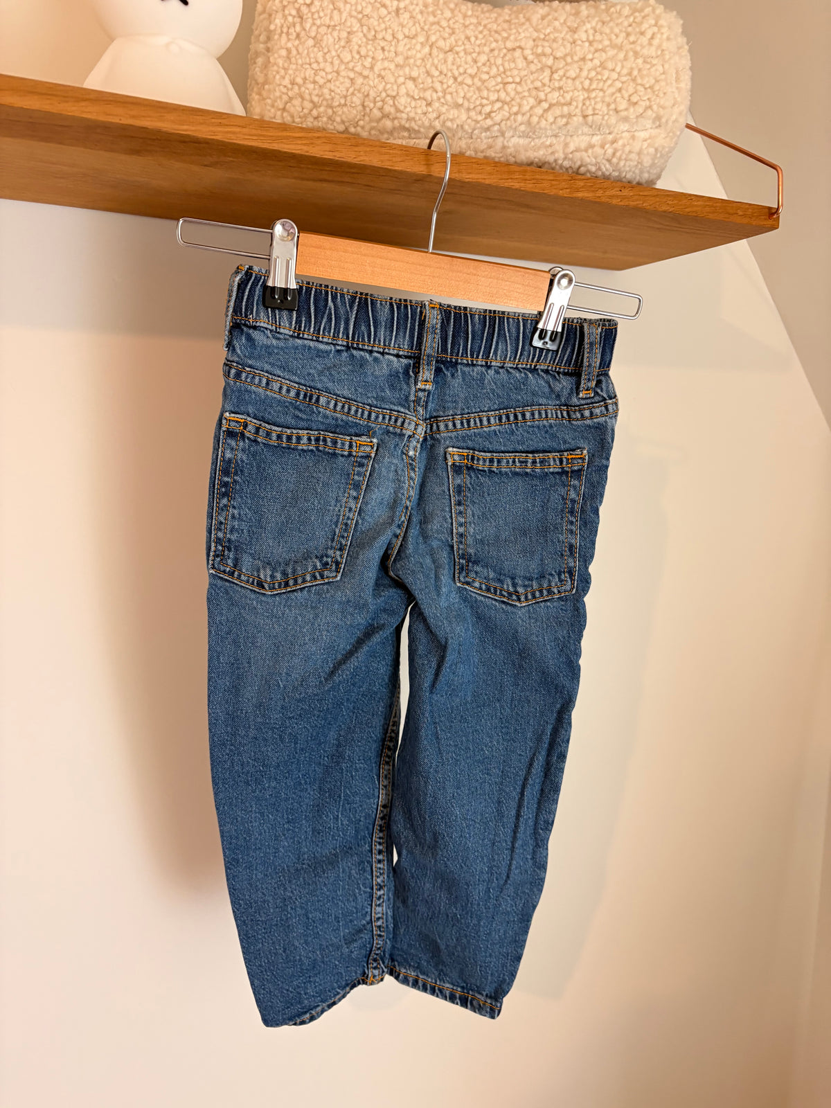 H&M - jeans loose fit blauwe jeans - 98