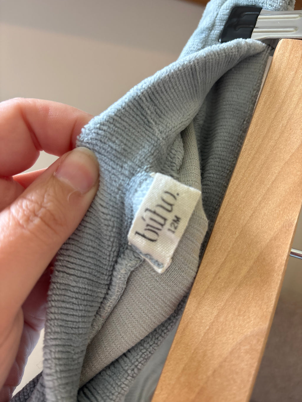 Buho- blauw setje - 12M