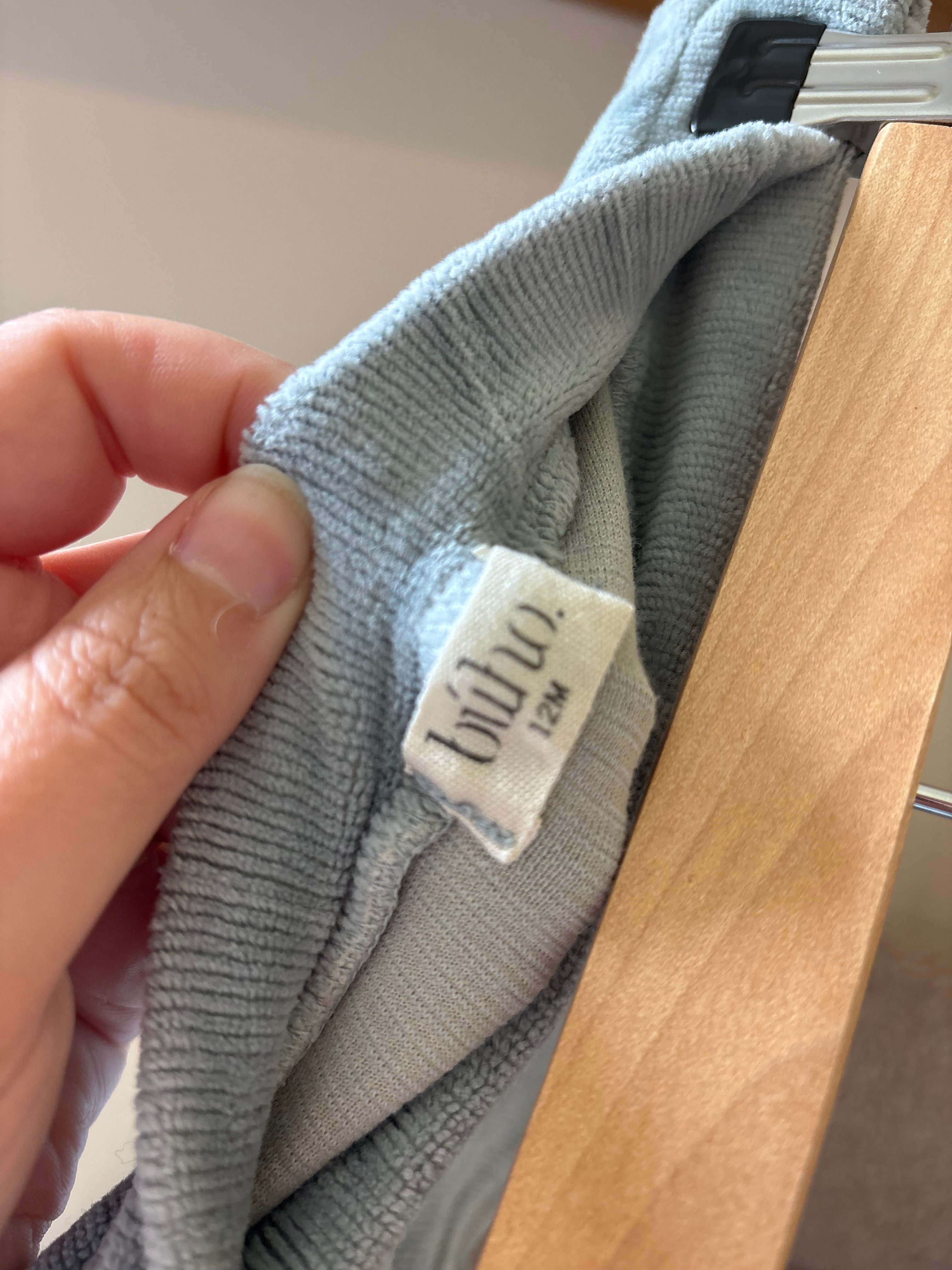 Buho- blauw setje - 12M