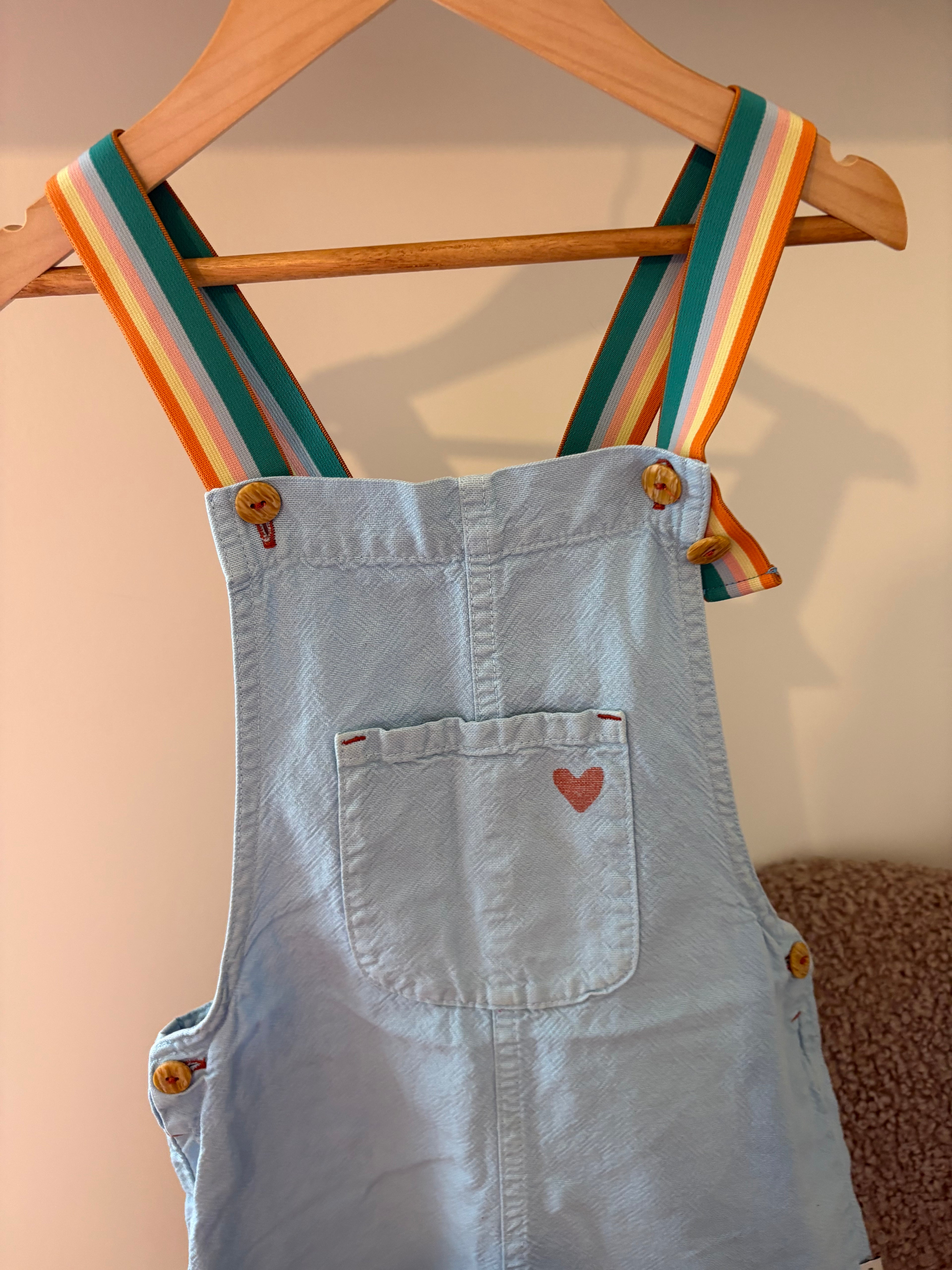 Piupiuchick - denim jumpsuit - 6Y