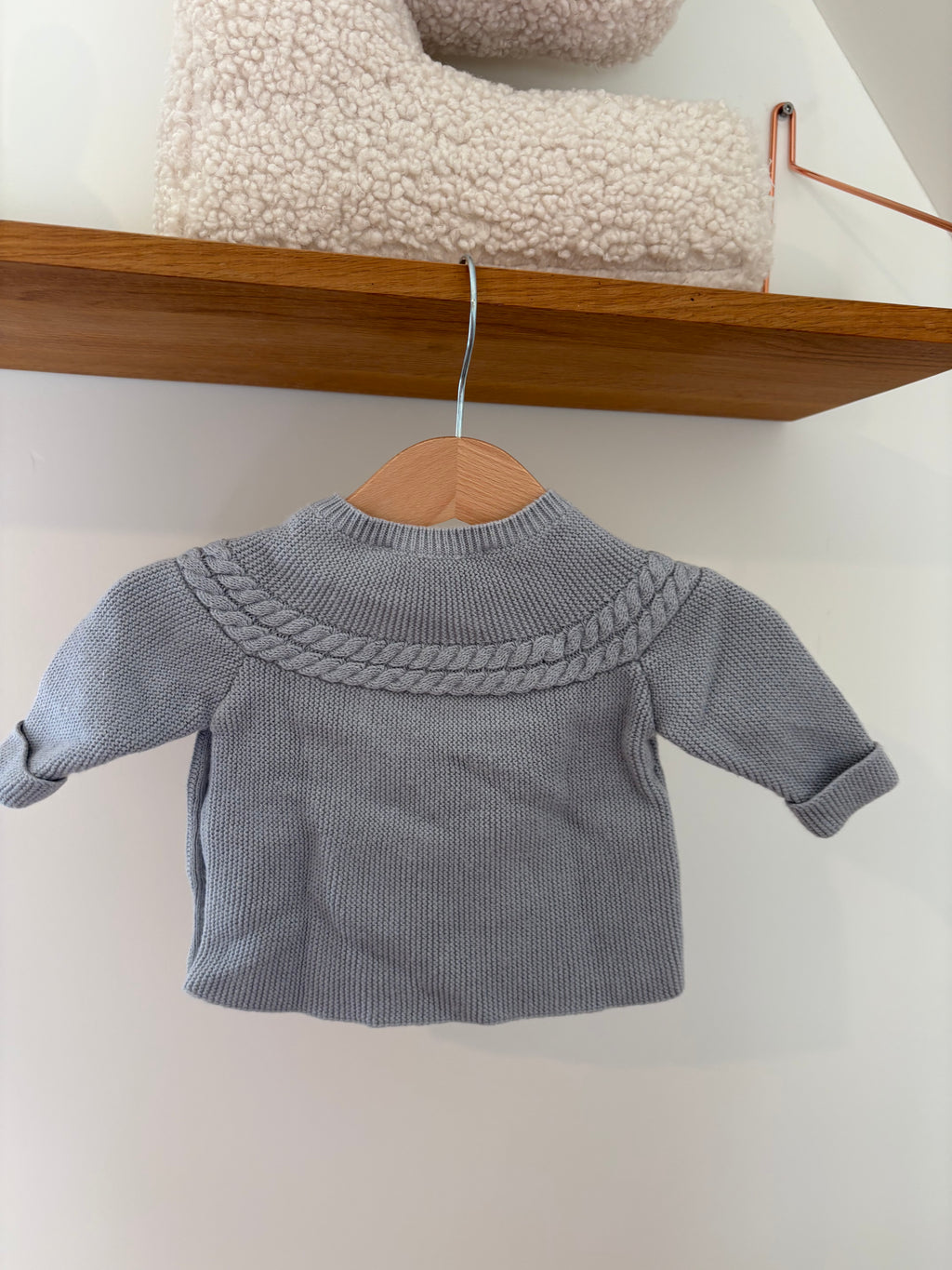 Tartine & Chocolat - blauw knit truitje - 1M