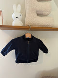 Gymp blauw truitje met rits - 62