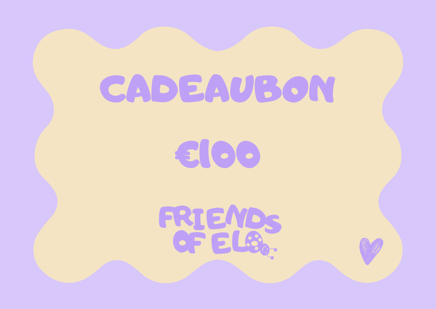 Friends of Elo Cadeaubon - 100