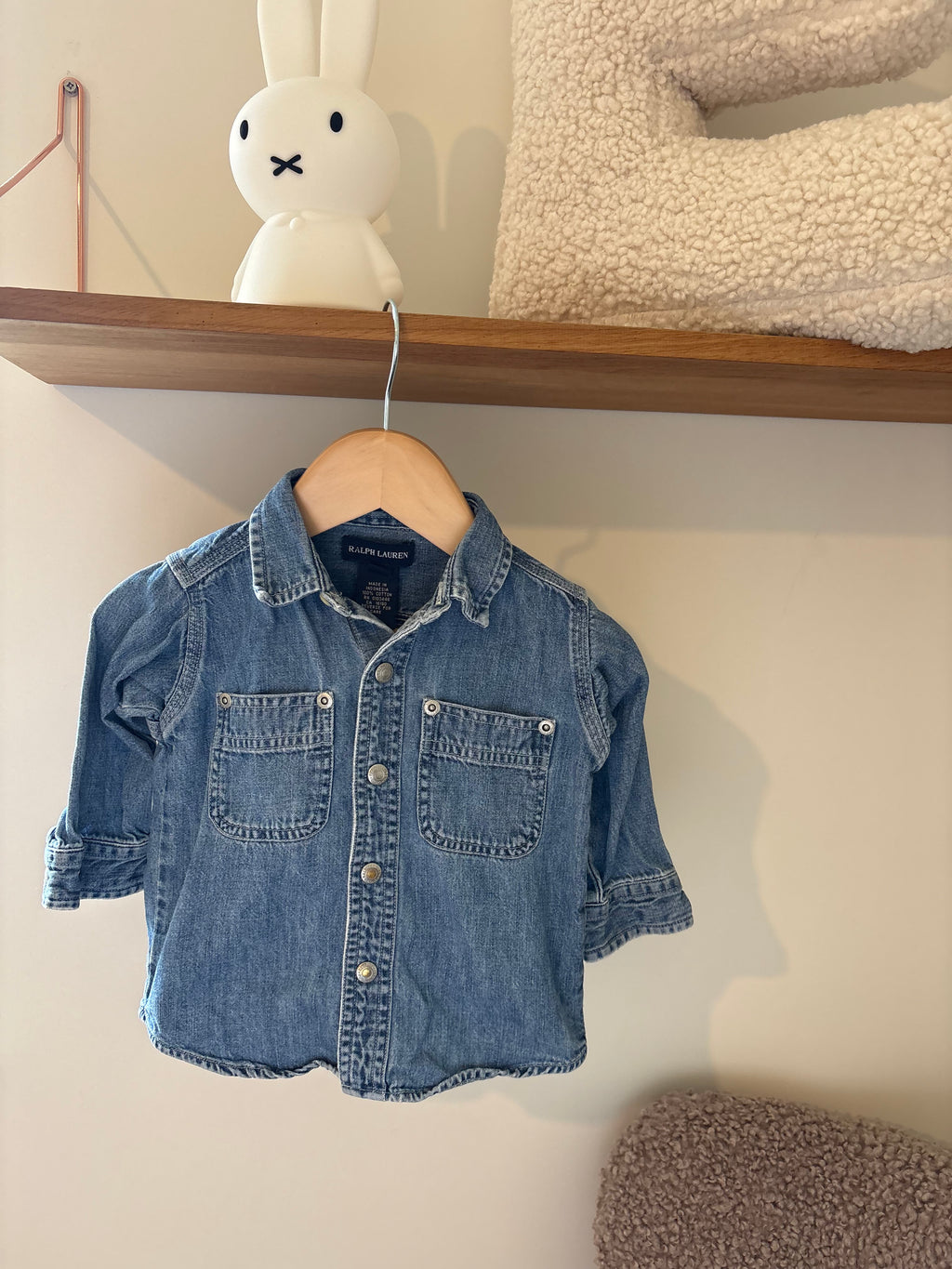 Ralph Lauren - jeans jasje - 6/12M