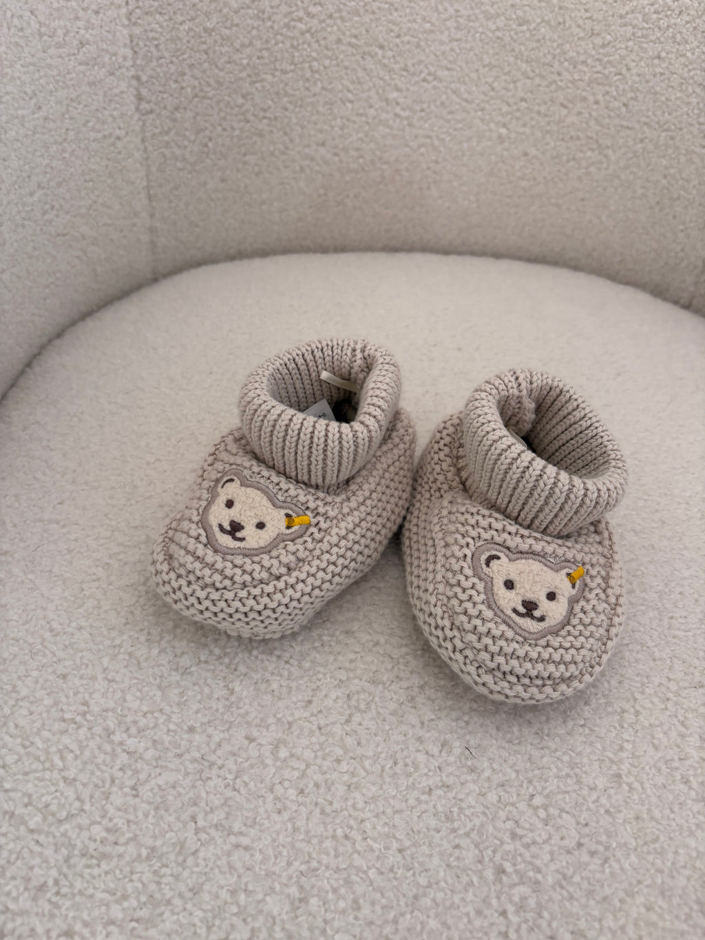 Steiff - zachte pantoffelschoentjes - 6-18M