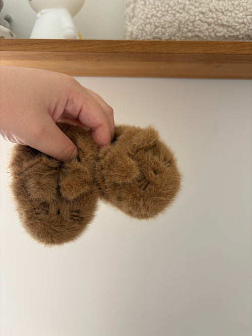 Amande - fluffy pantoffels baby - 0/6M