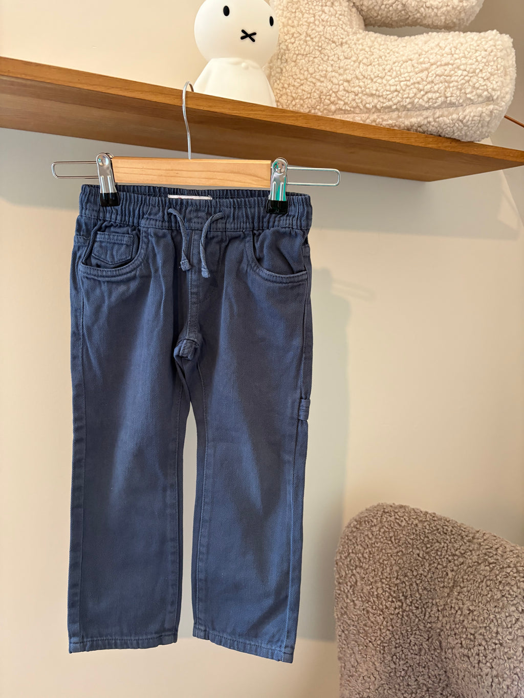 JBC - leuke blauwe broek - 98