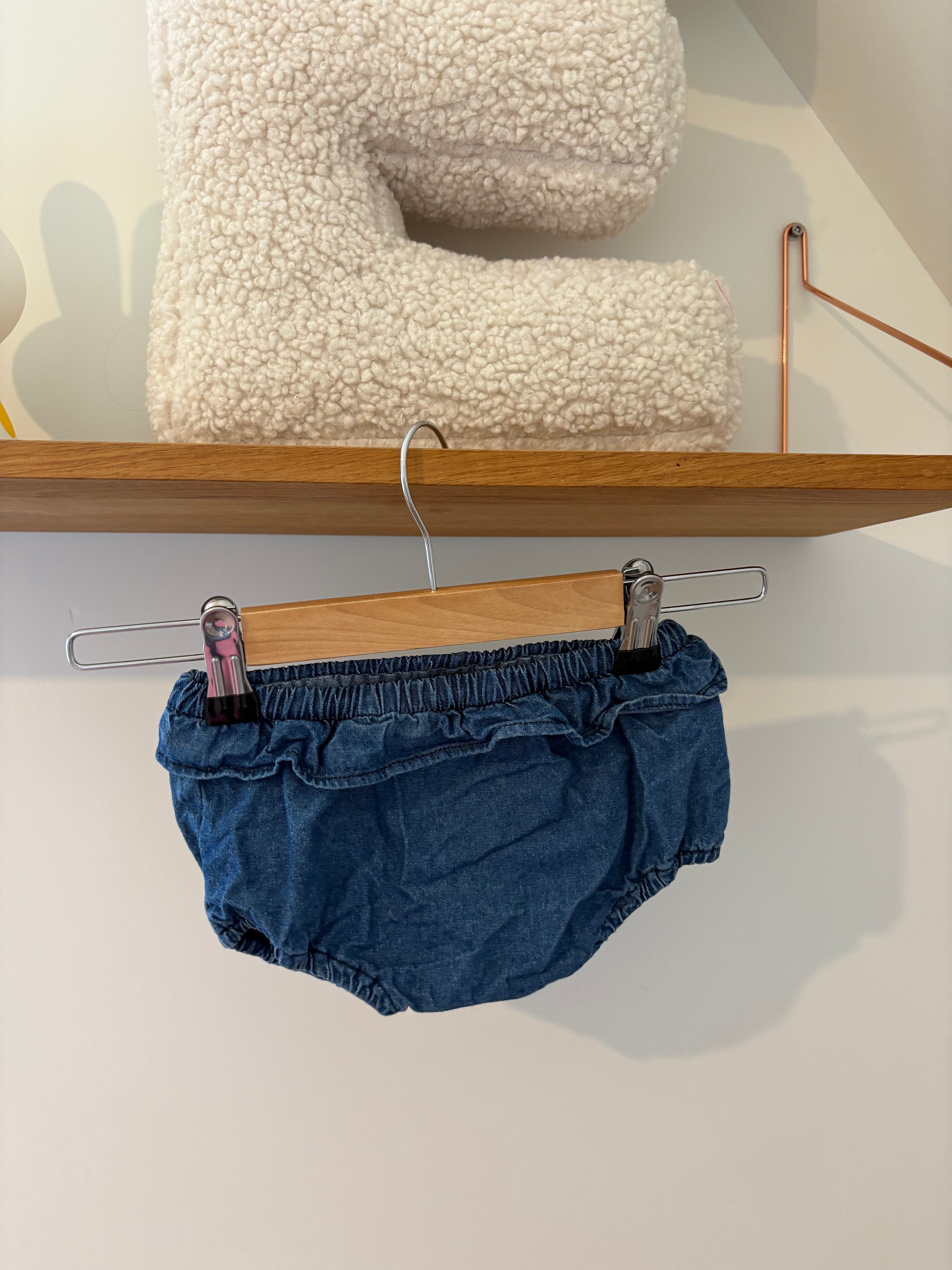 Play Up - denim bloomer - 6M