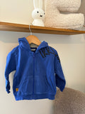 IKKS - blauwe trui met kap - 86