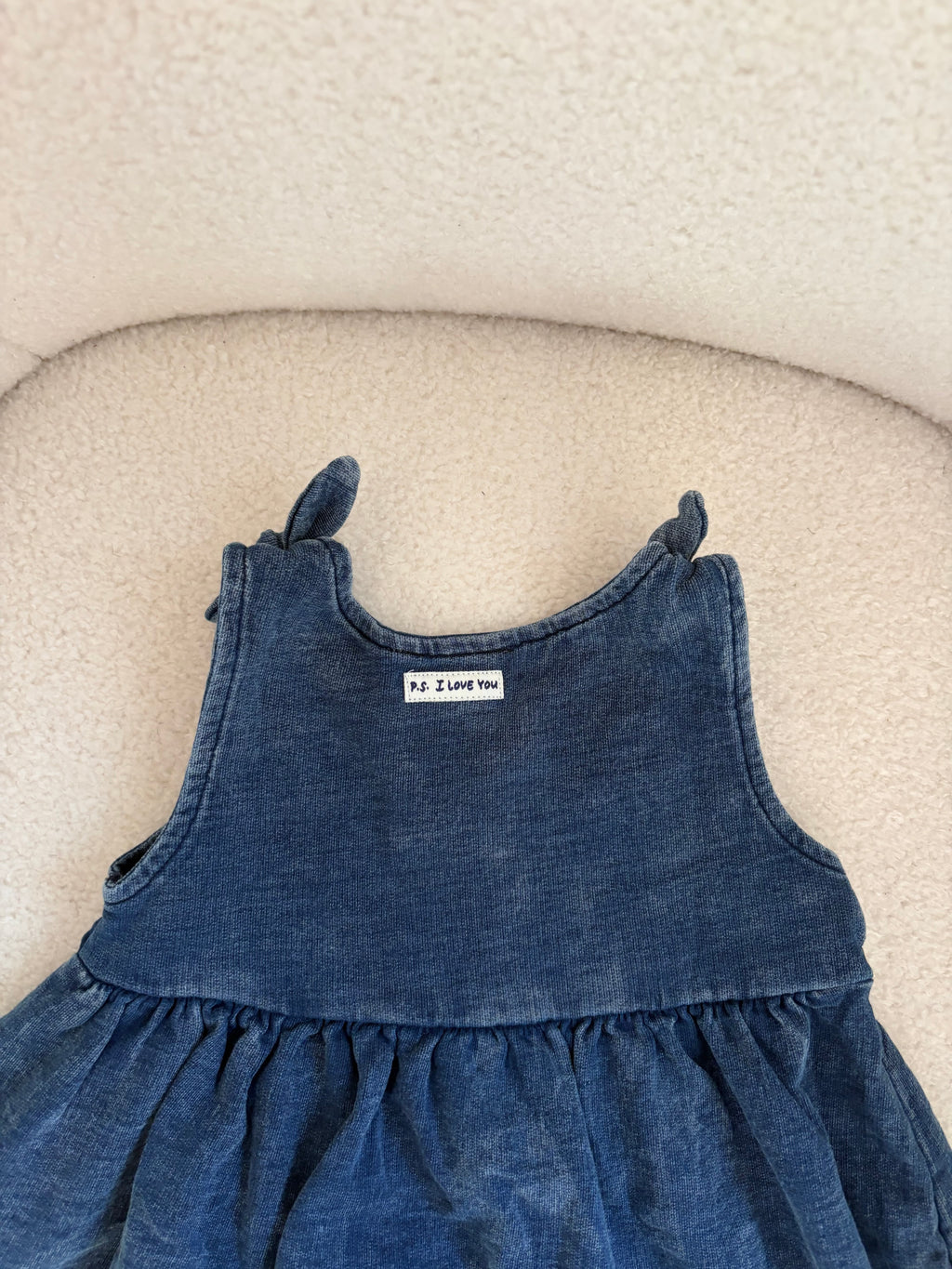 Feetje jeans kleedje - 92