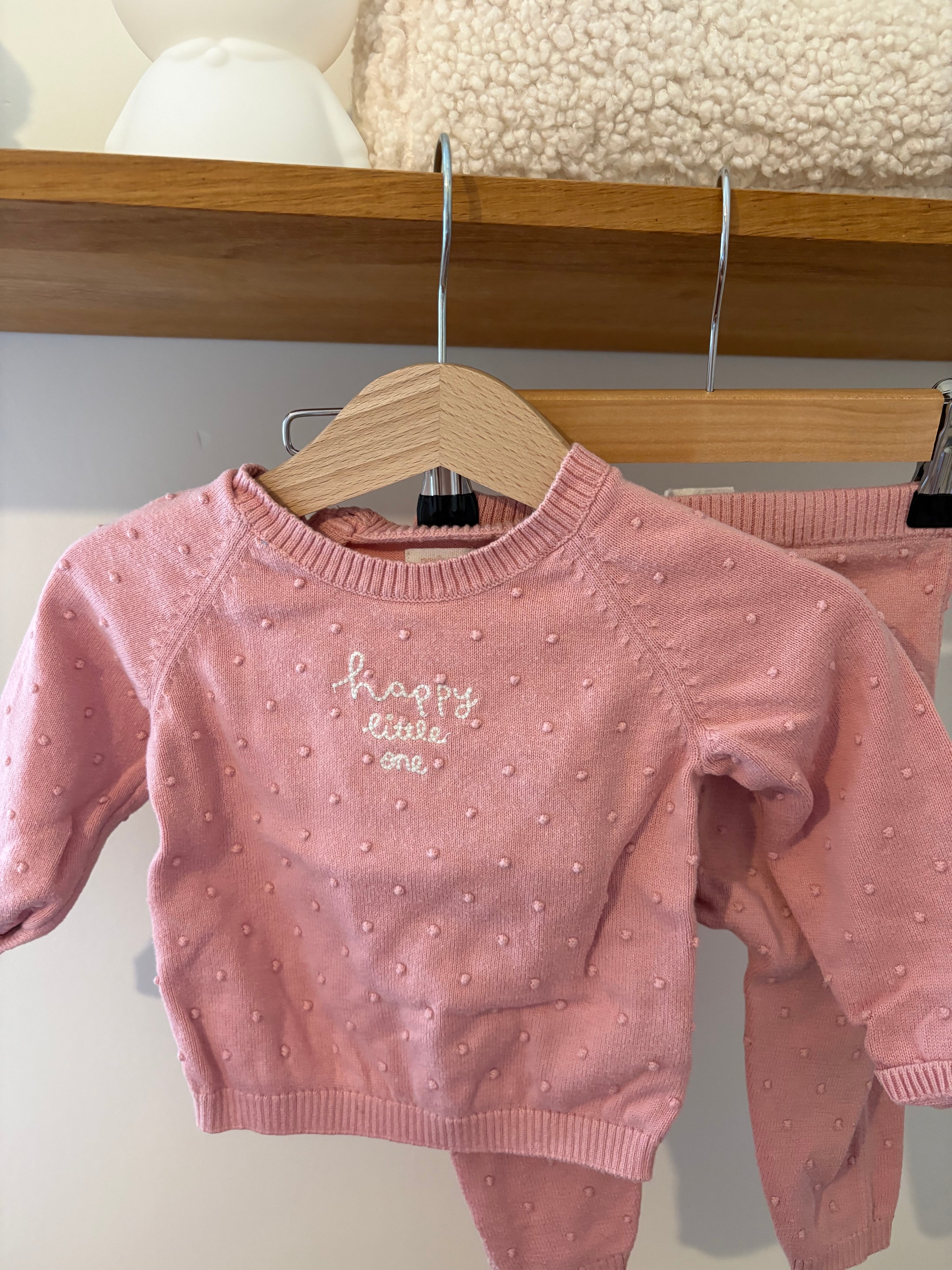 C&A - roze setje - 74