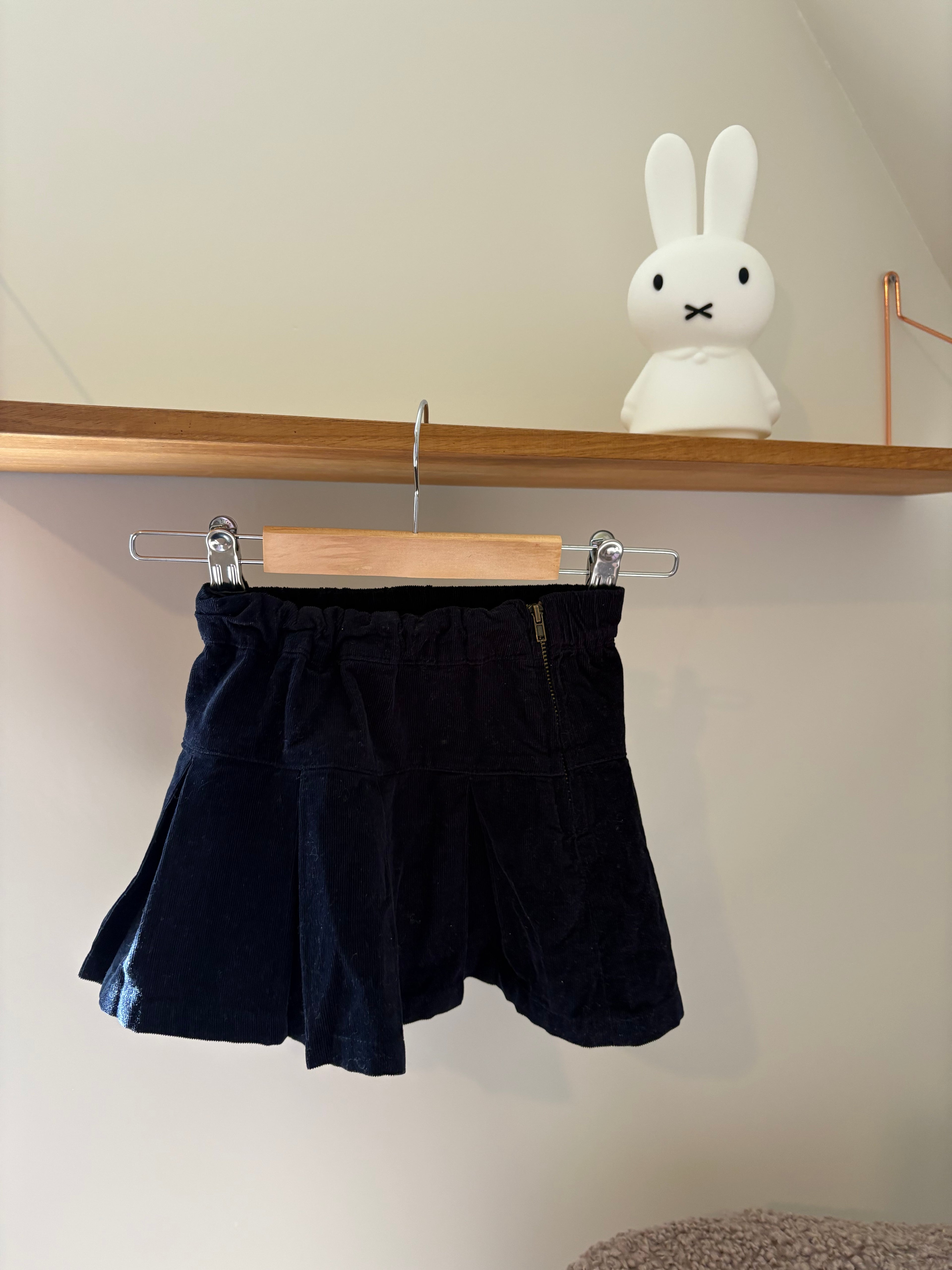 JBC blauw plooirokje - 104