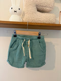 Hema - blauw turquoise tetra shortje - 92
