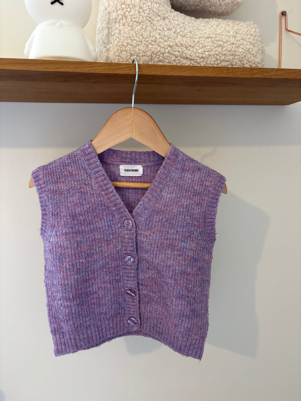 Filou & Friends - lila Debardeur knit - 2Y