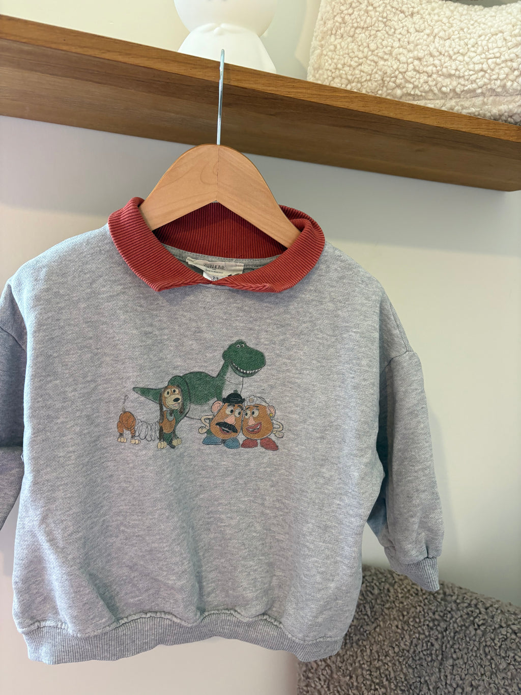 Zara Home - sweater figuurtjes - 2/3Y