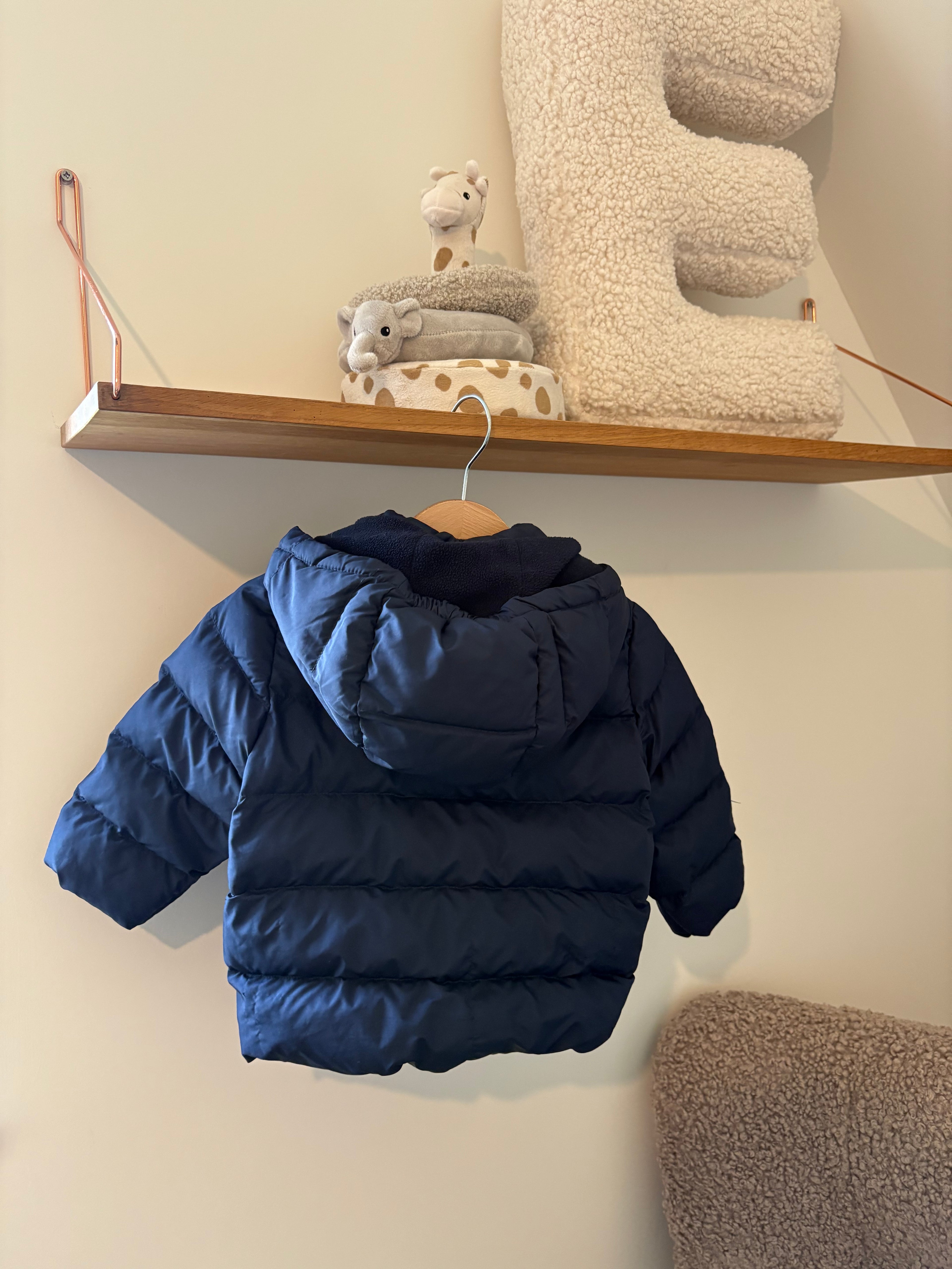 Uniqlo - Blauwe Jas - 92 Uniqlo