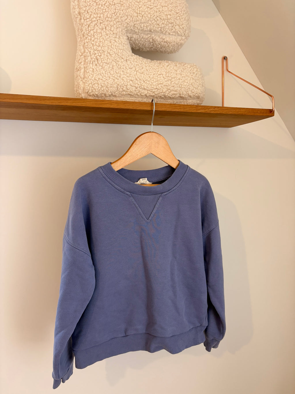 Labo De Colores - blauwe sweater - 5/6Y