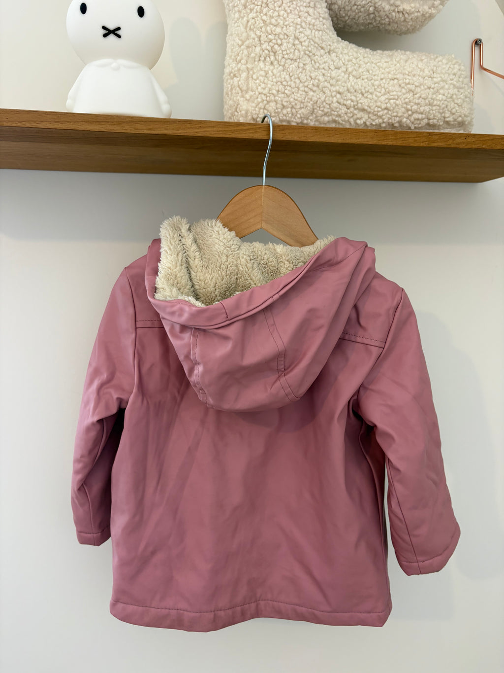 Hema - regenjas roze - 86/92