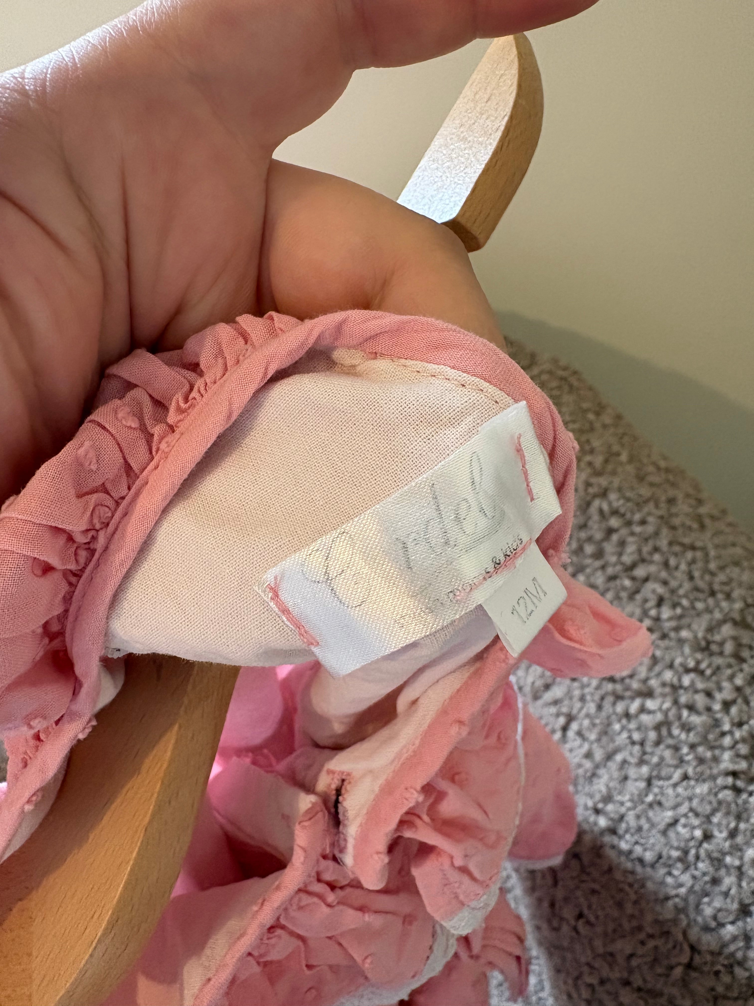 Cordel - roze jurkje - 12M