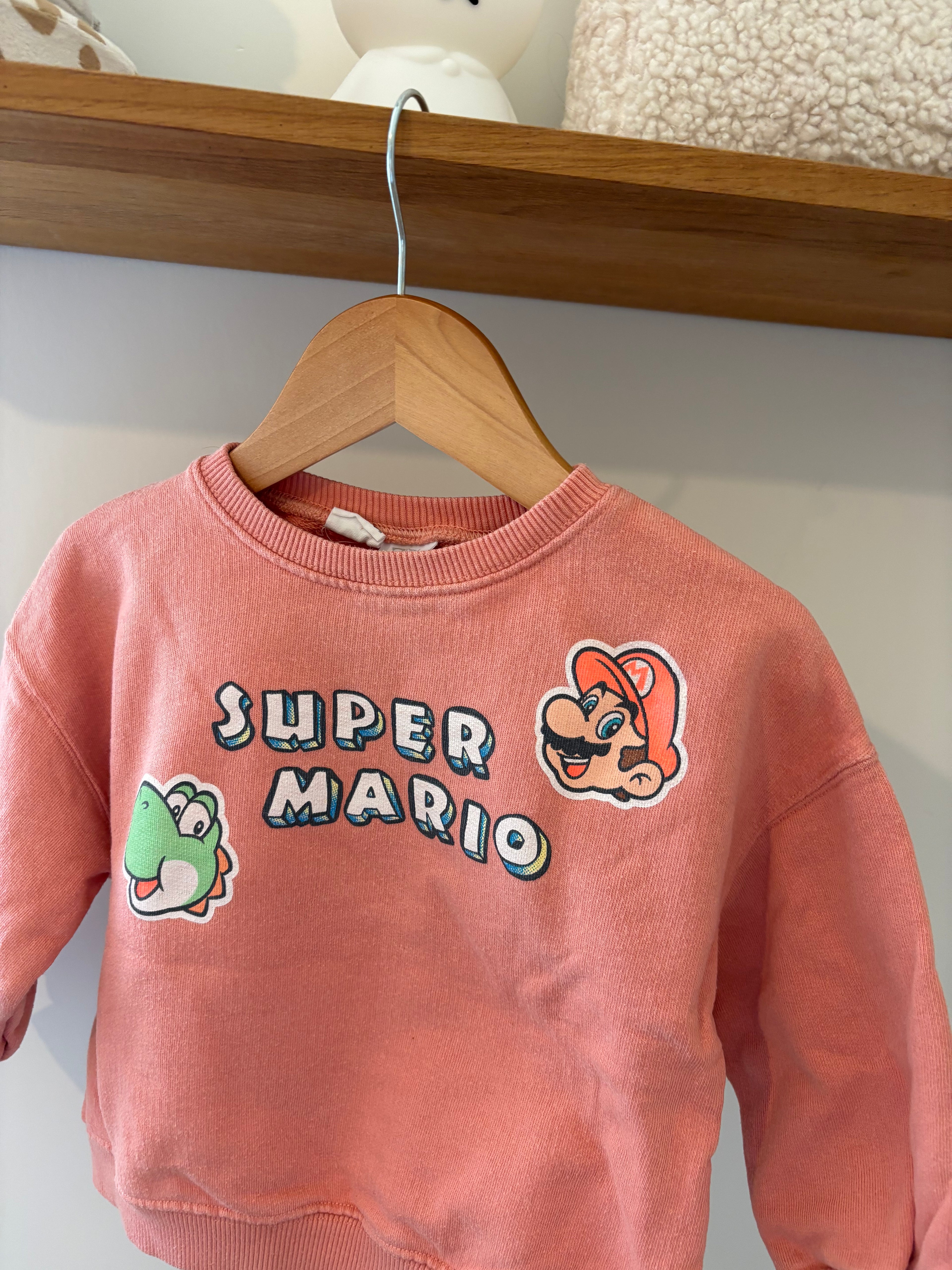 Zara - oversized sweater super mario - 86