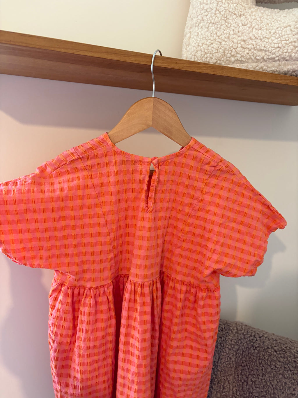 Bobo Choses - oranje jurkje - 4/5Y