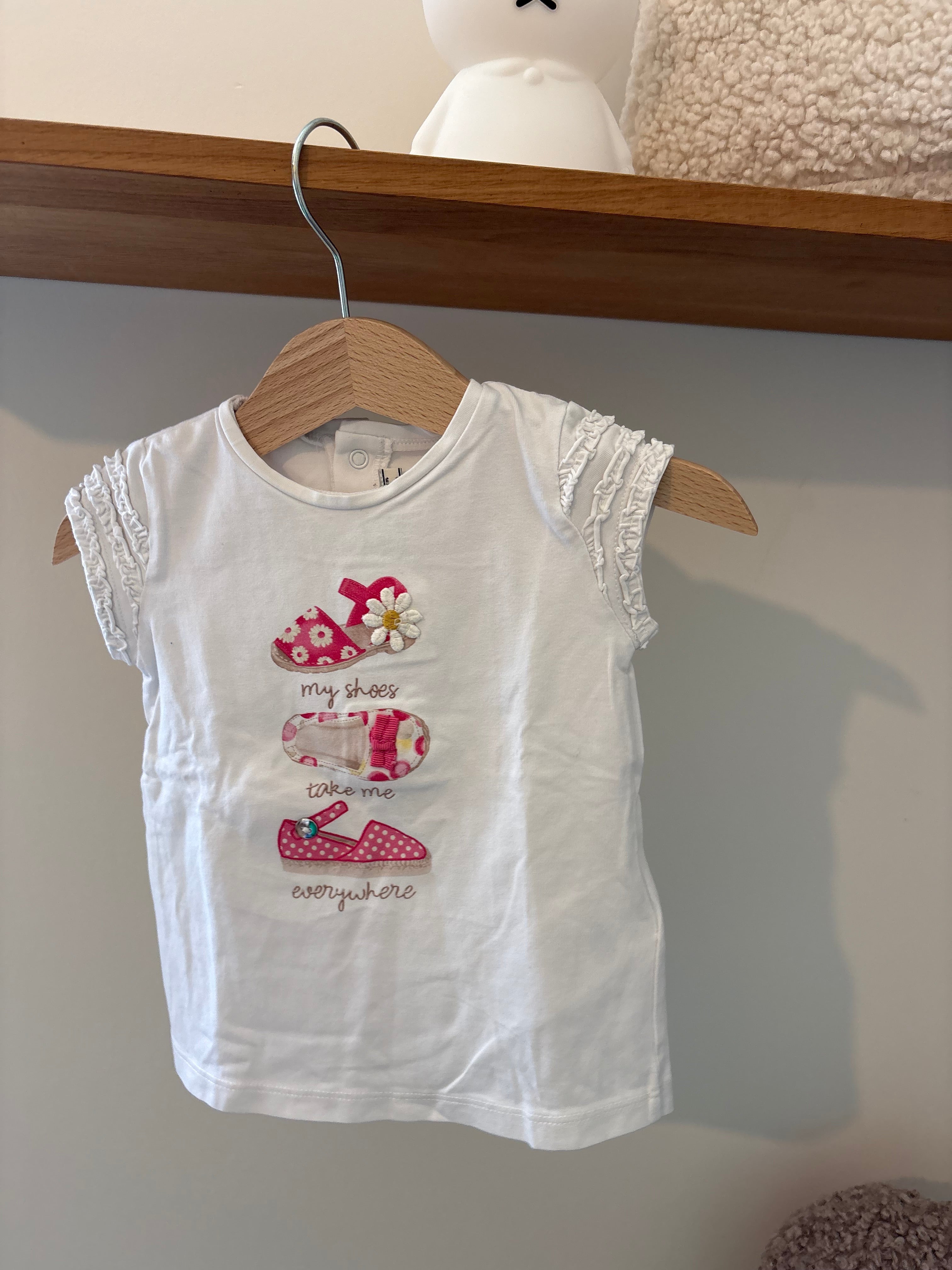 Mayoral - tshirt wit - 80
