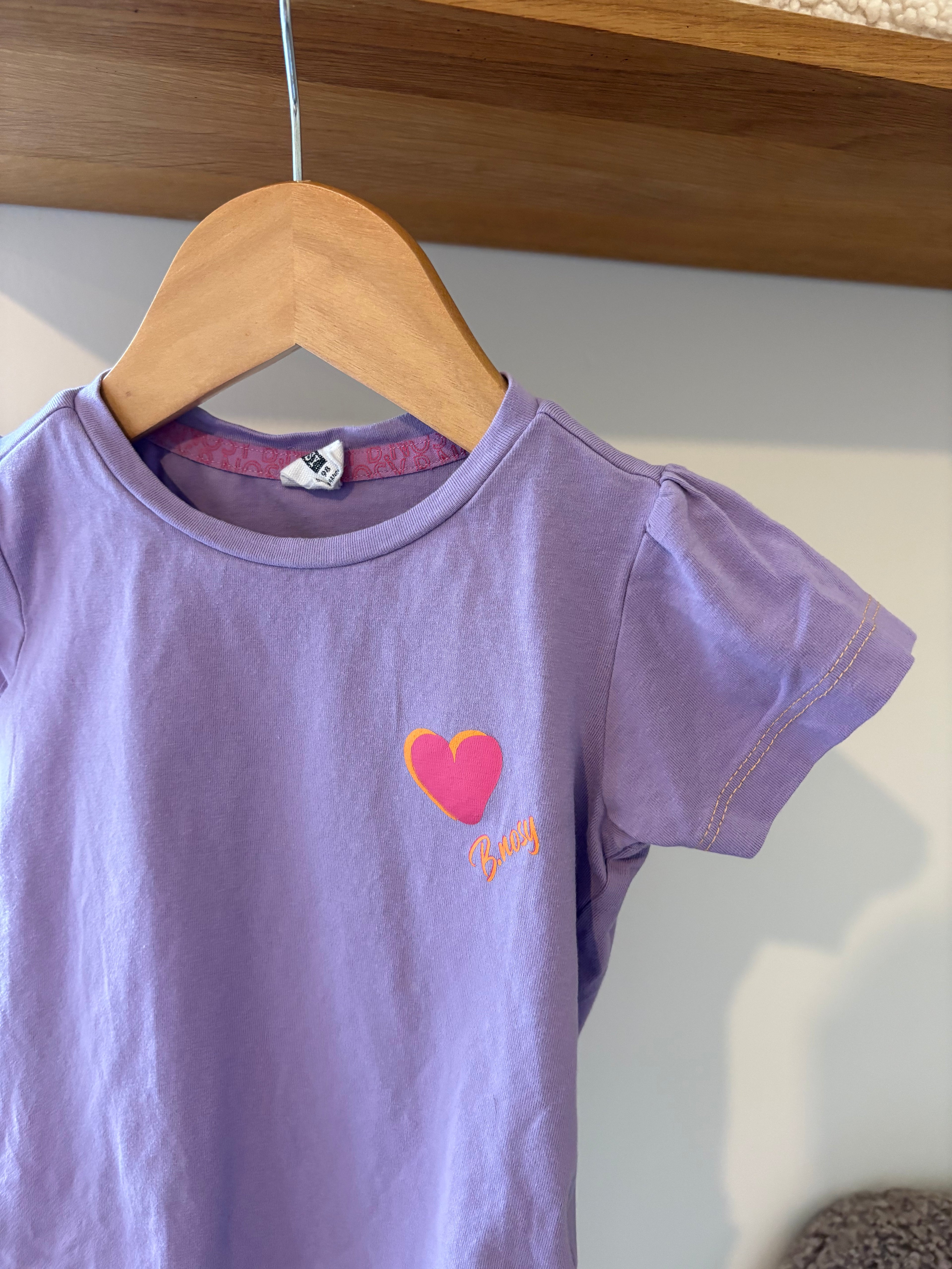 Bnosy - lila tshirt - 98