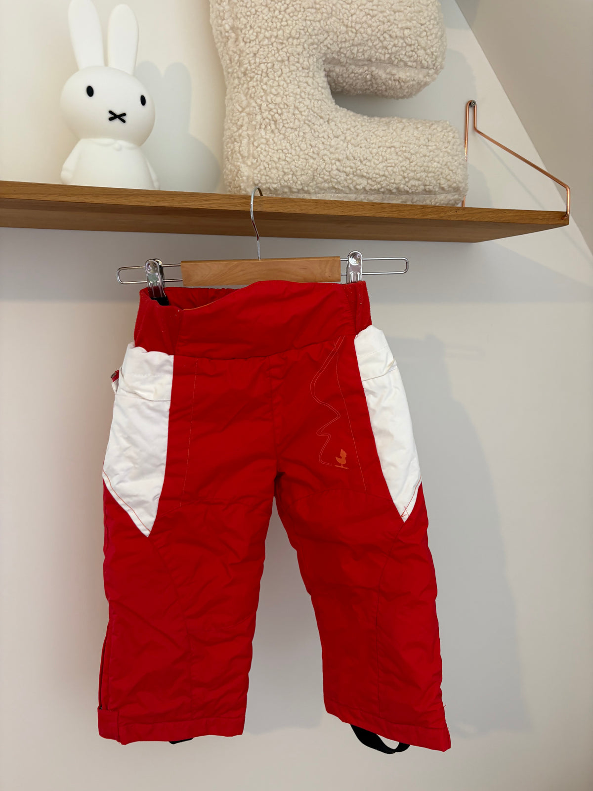 Wedze - skibroek rood - 2Y