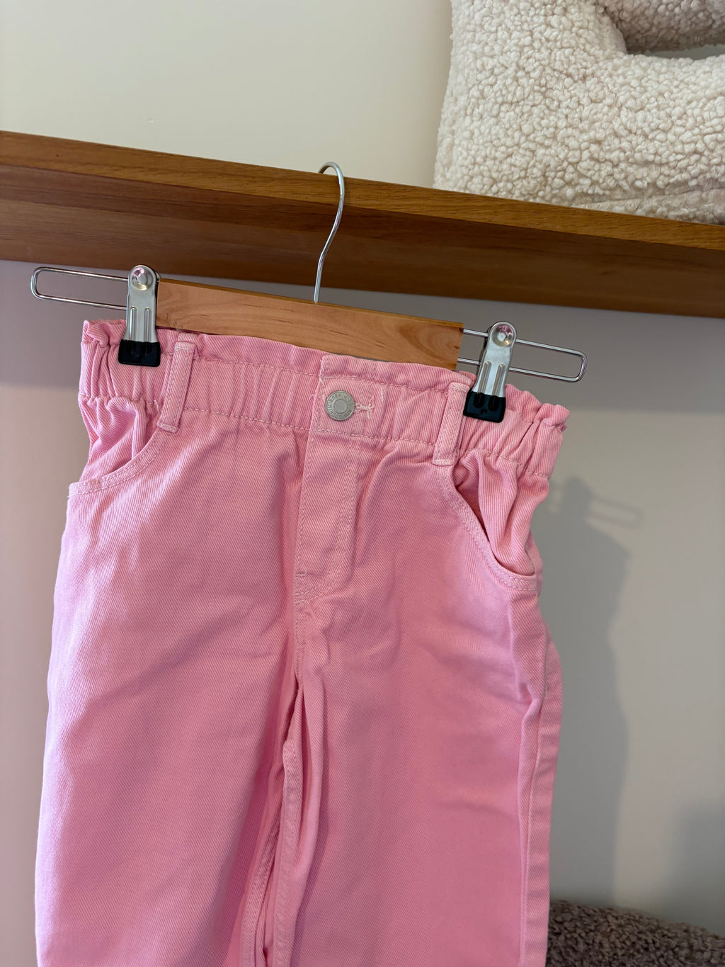 H&M - roze jeans - 6Y