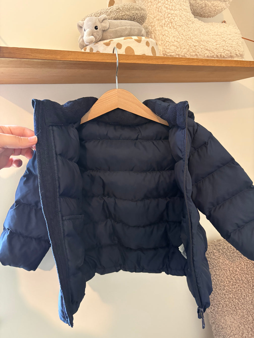 Uniqlo - Blauwe Jas - 92 Uniqlo