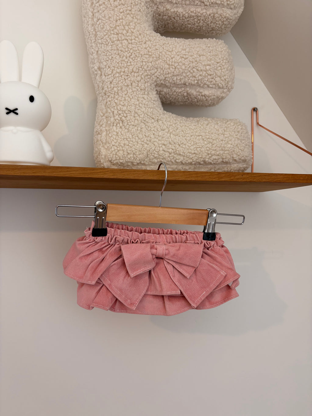 Be Chic - roze bloomerrokje - 1M (tailleert groot)