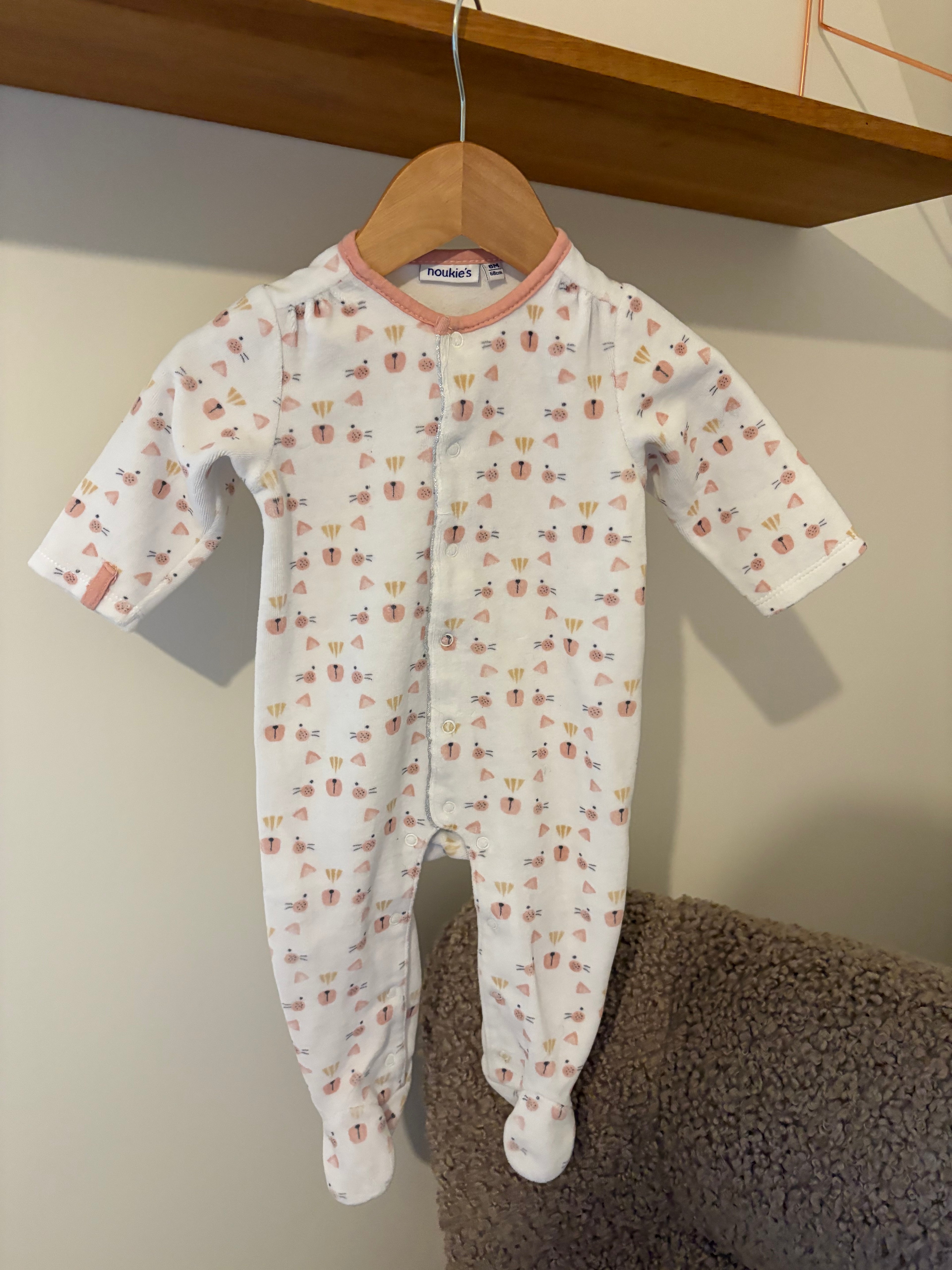 Noukies - pyjama dieren neusjes - 68