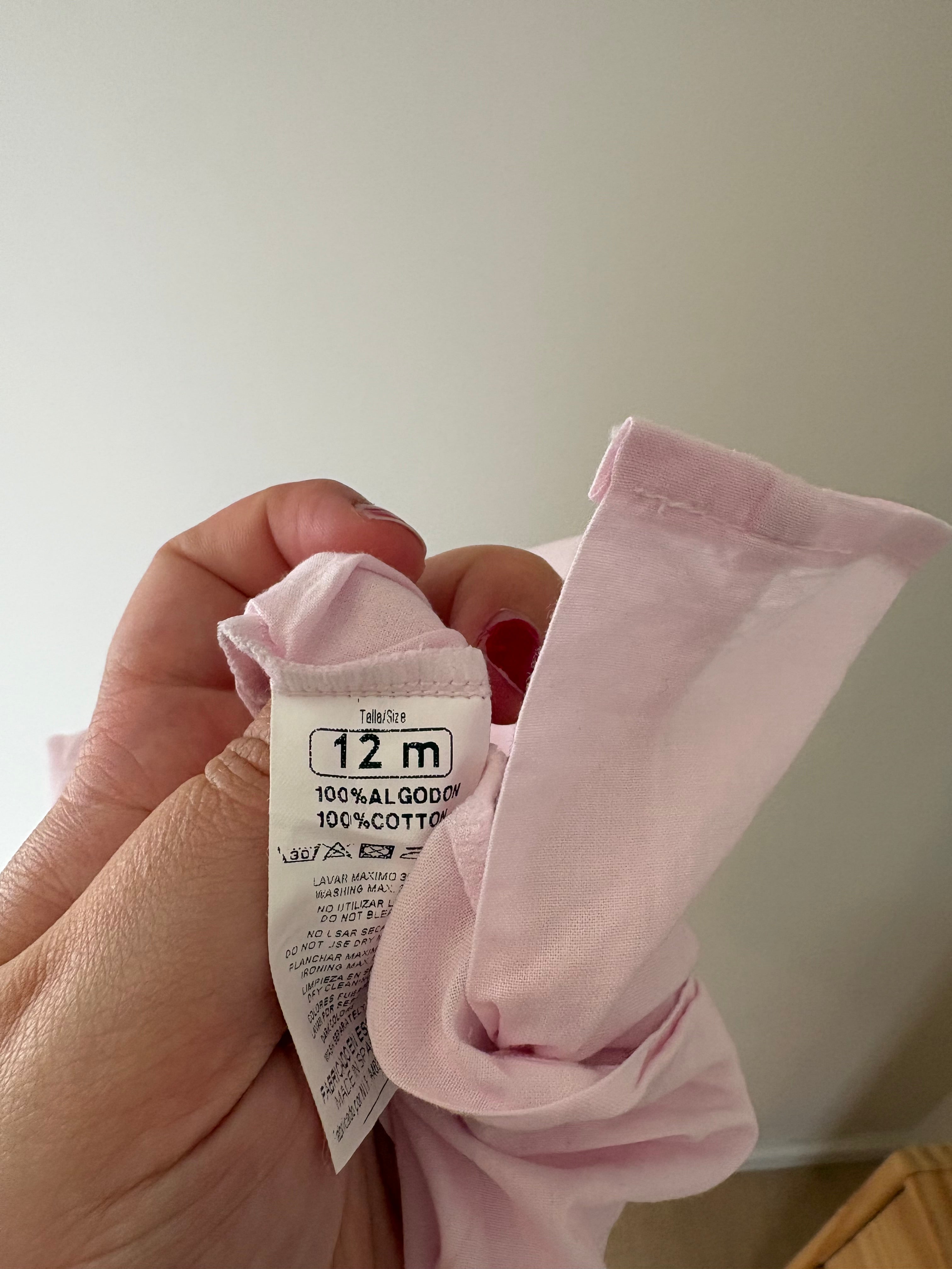 Mac Ilusion - roze bloesje - 12M