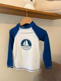 Petit Bateau - UV zwemtopje - 6Y (vlekje)